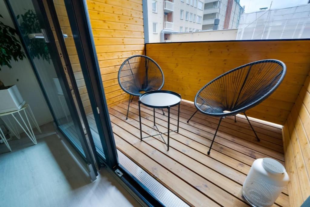 3H,K,P - Keskellae Tamperetta Kaunis Parvekkeellinen Uusittu Kolmio Apartment Bagian luar foto